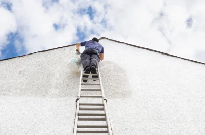 Peinture extérieure à Harbonnières — façades et ravalement